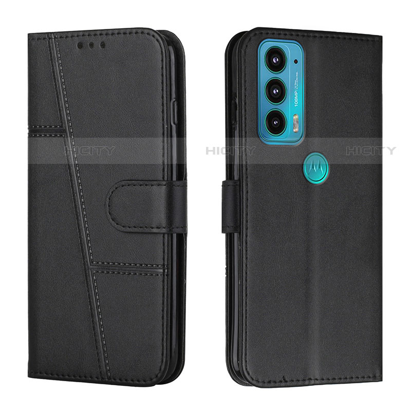 Funda de Cuero Cartera con Soporte Carcasa Y01X para Motorola Moto Edge Lite 5G