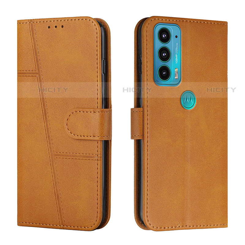 Funda de Cuero Cartera con Soporte Carcasa Y01X para Motorola Moto Edge Lite 5G