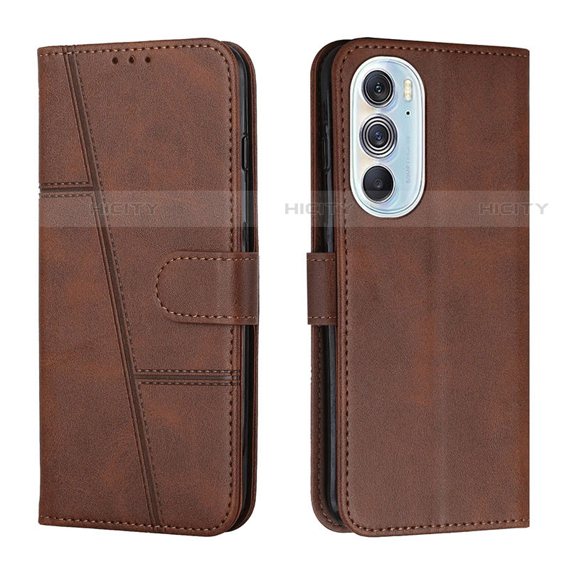 Funda de Cuero Cartera con Soporte Carcasa Y01X para Motorola Moto Edge Plus (2022) 5G