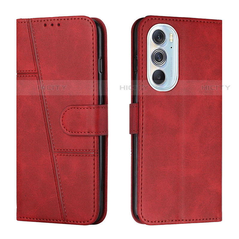 Funda de Cuero Cartera con Soporte Carcasa Y01X para Motorola Moto Edge Plus (2022) 5G