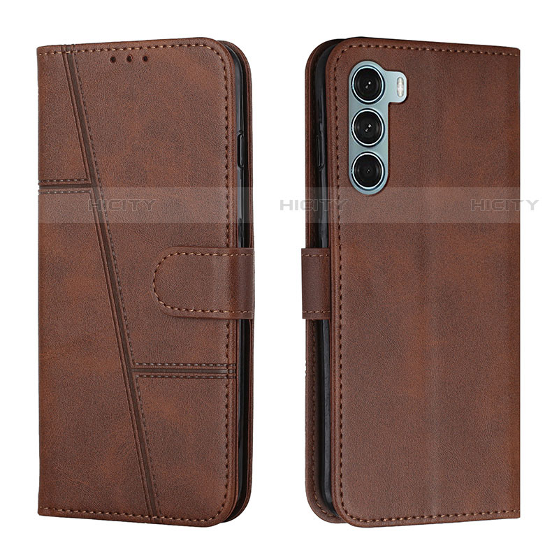 Funda de Cuero Cartera con Soporte Carcasa Y01X para Motorola Moto G200 5G