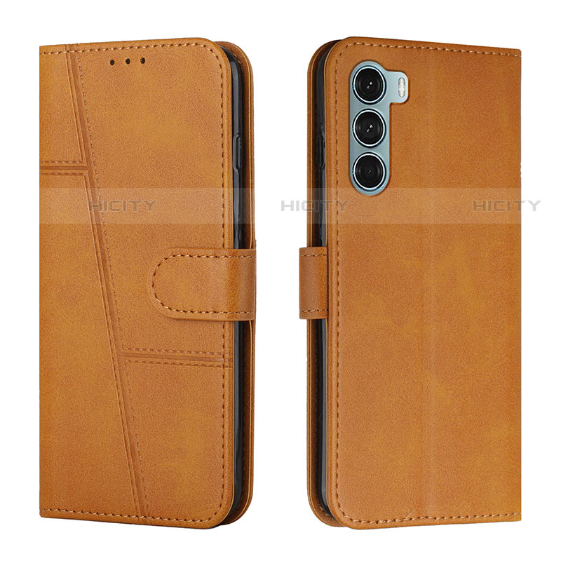 Funda de Cuero Cartera con Soporte Carcasa Y01X para Motorola Moto G200 5G