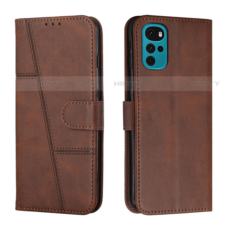 Funda de Cuero Cartera con Soporte Carcasa Y01X para Motorola Moto G22