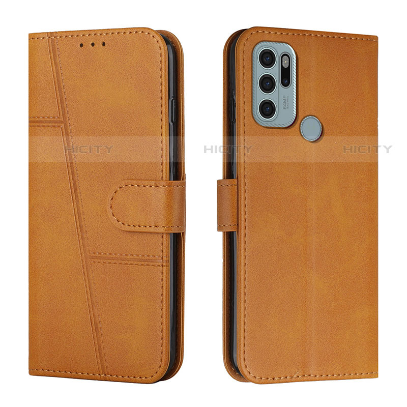 Funda de Cuero Cartera con Soporte Carcasa Y01X para Motorola Moto G60s