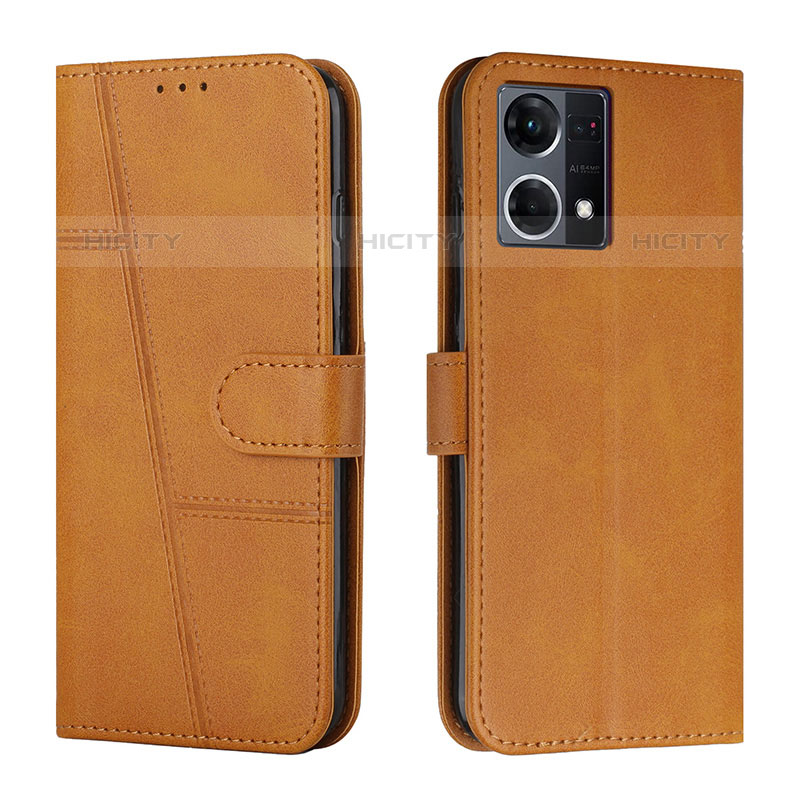 Funda de Cuero Cartera con Soporte Carcasa Y01X para Oppo Reno8 4G