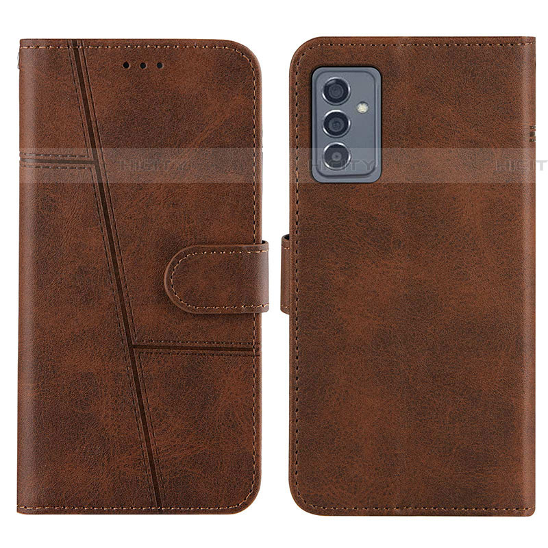 Funda de Cuero Cartera con Soporte Carcasa Y01X para Samsung Galaxy A82 5G Marron