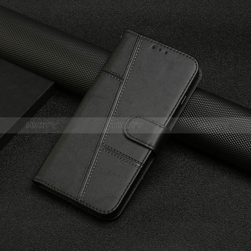 Funda de Cuero Cartera con Soporte Carcasa Y01X para Xiaomi Poco C55 Negro