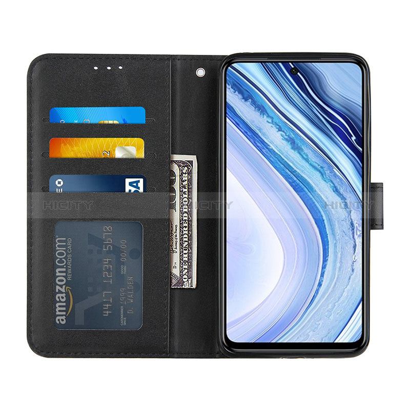 Funda de Cuero Cartera con Soporte Carcasa Y01X para Xiaomi Redmi Note 9 Pro