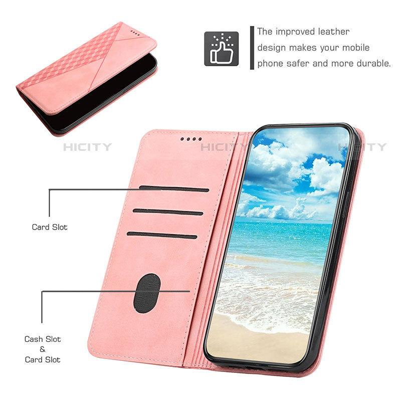 Funda de Cuero Cartera con Soporte Carcasa Y02X para Motorola Moto E20