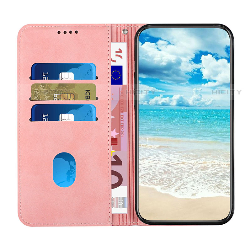 Funda de Cuero Cartera con Soporte Carcasa Y02X para Motorola Moto E30