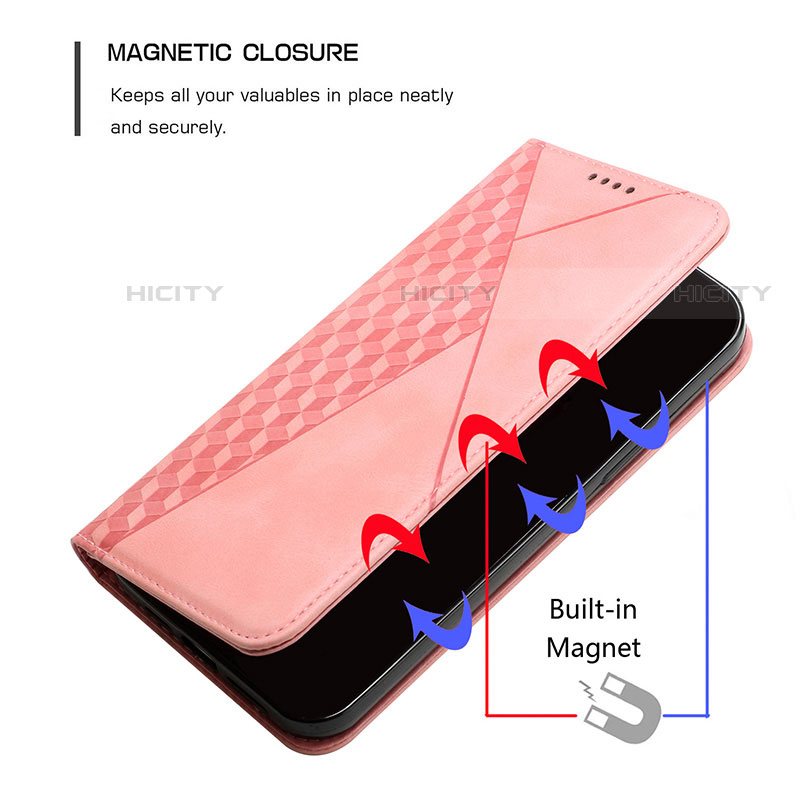 Funda de Cuero Cartera con Soporte Carcasa Y02X para Motorola Moto Edge Plus (2022) 5G