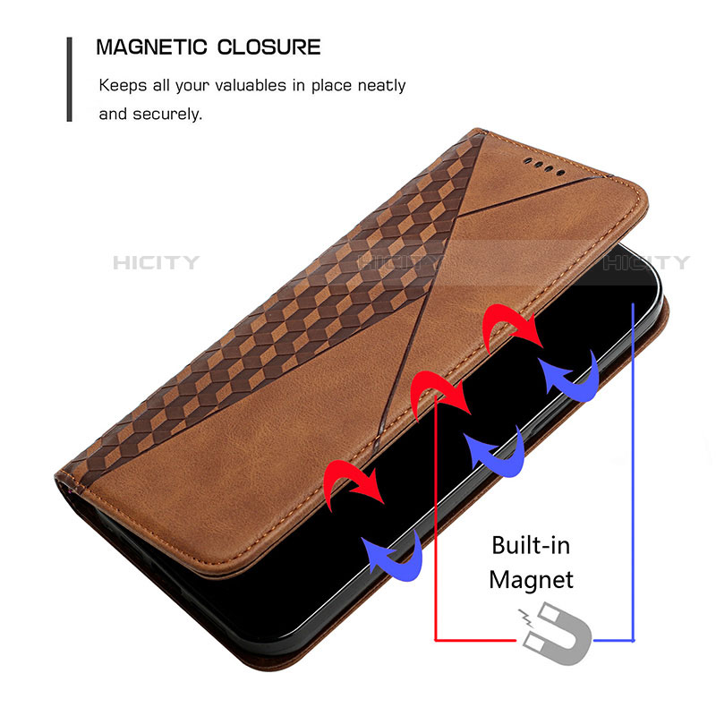 Funda de Cuero Cartera con Soporte Carcasa Y02X para Motorola Moto G20