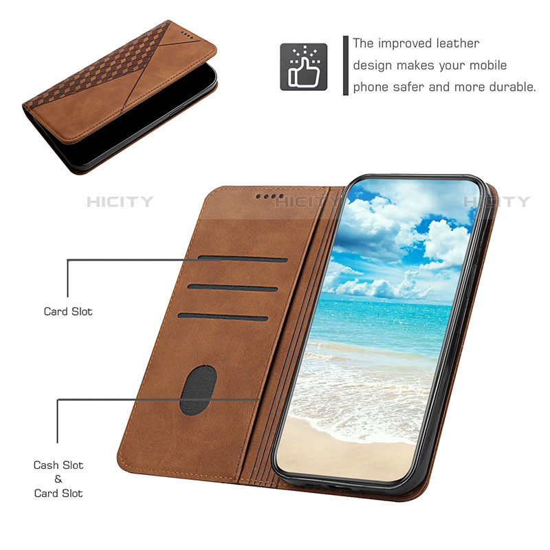 Funda de Cuero Cartera con Soporte Carcasa Y02X para Motorola Moto G30