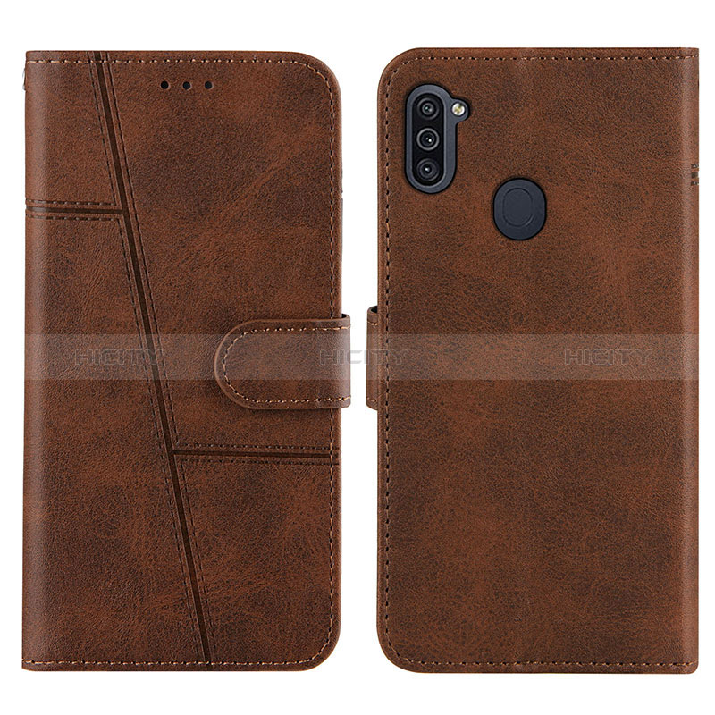 Funda de Cuero Cartera con Soporte Carcasa Y02X para Samsung Galaxy M11 Marron