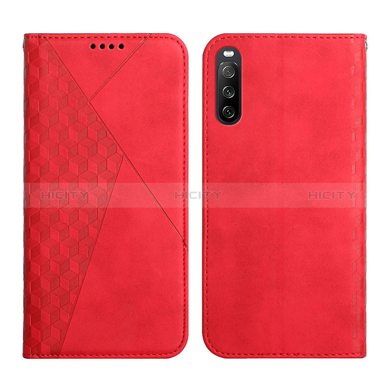 Funda de Cuero Cartera con Soporte Carcasa Y02X para Sony Xperia 10 III