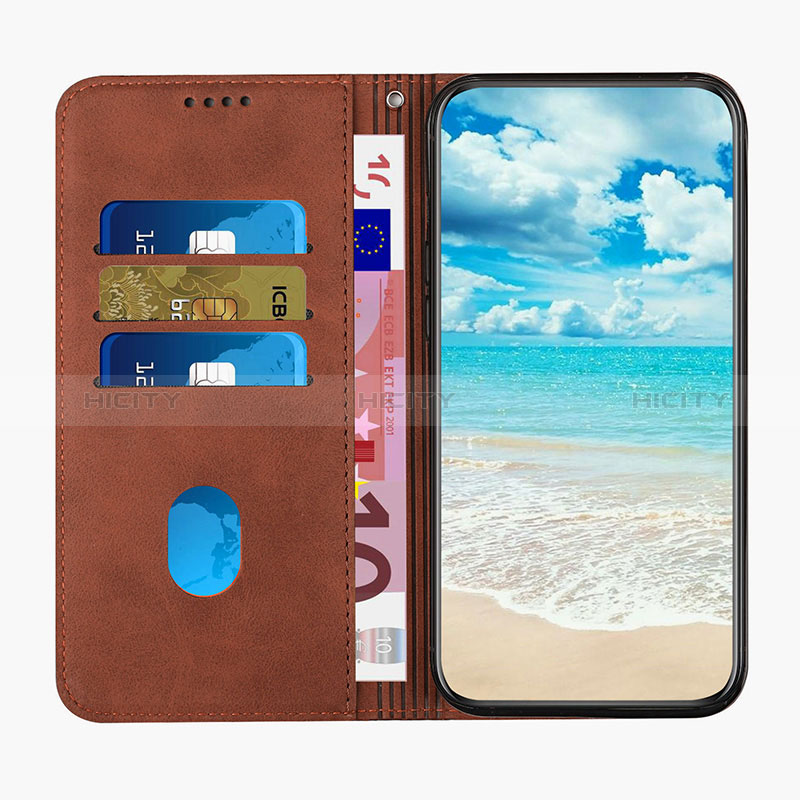 Funda de Cuero Cartera con Soporte Carcasa Y02X para Sony Xperia 10 III