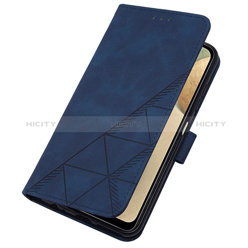 Funda de Cuero Cartera con Soporte Carcasa Y03B para Samsung Galaxy A12 Nacho