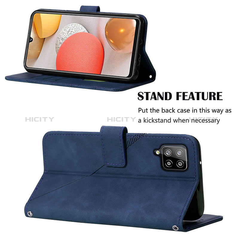 Funda de Cuero Cartera con Soporte Carcasa Y03B para Samsung Galaxy A42 5G