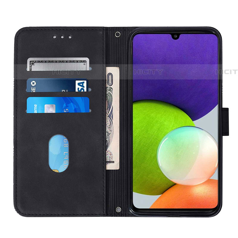 Funda de Cuero Cartera con Soporte Carcasa Y03B para Samsung Galaxy F22 4G