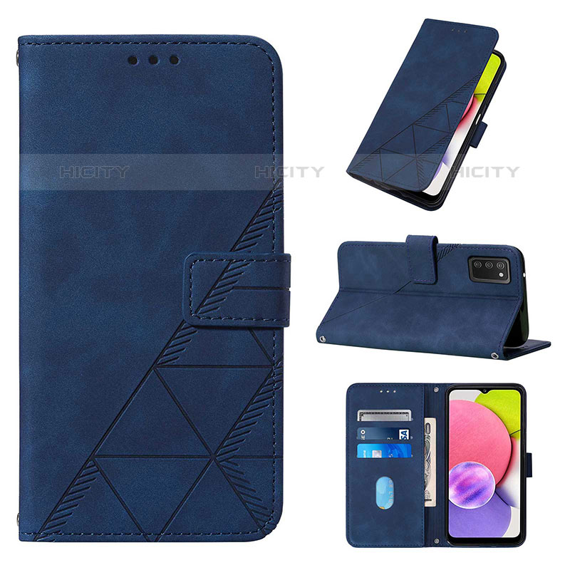 Funda de Cuero Cartera con Soporte Carcasa Y03B para Samsung Galaxy M02s