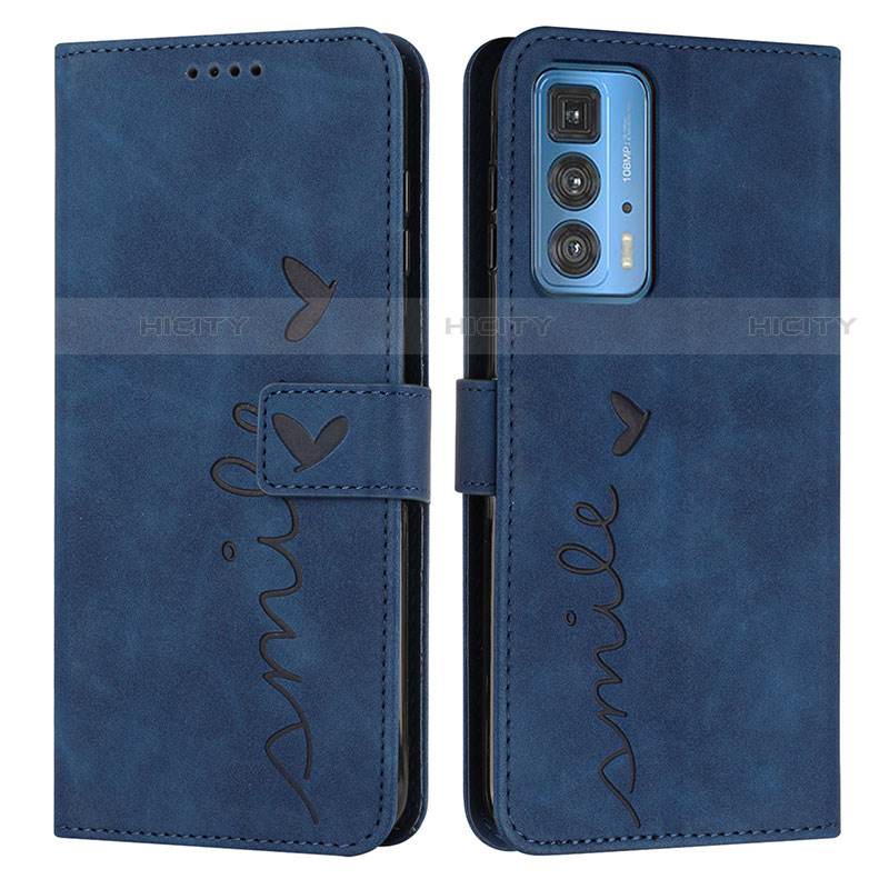 Funda de Cuero Cartera con Soporte Carcasa Y03X para Motorola Moto Edge 20 Pro 5G