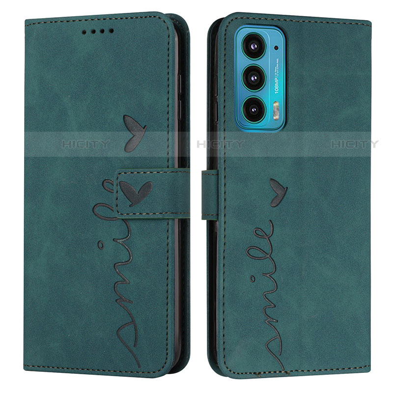 Funda de Cuero Cartera con Soporte Carcasa Y03X para Motorola Moto Edge Lite 5G