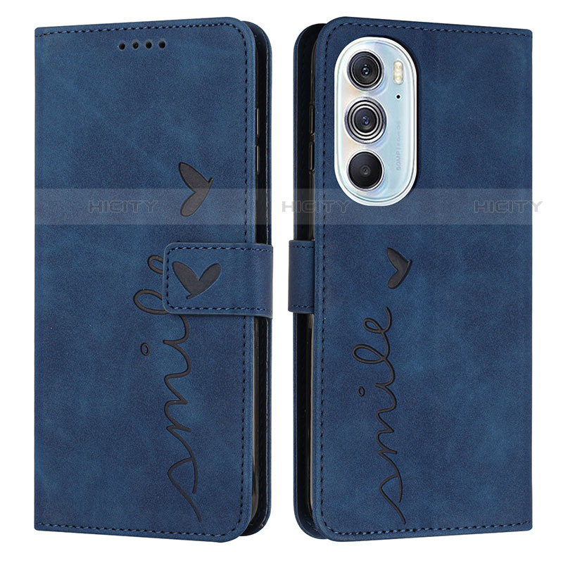 Funda de Cuero Cartera con Soporte Carcasa Y03X para Motorola Moto Edge Plus (2022) 5G