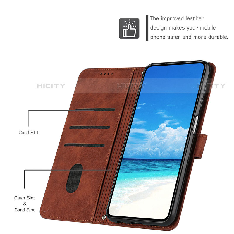 Funda de Cuero Cartera con Soporte Carcasa Y03X para Motorola Moto G Power (2022)