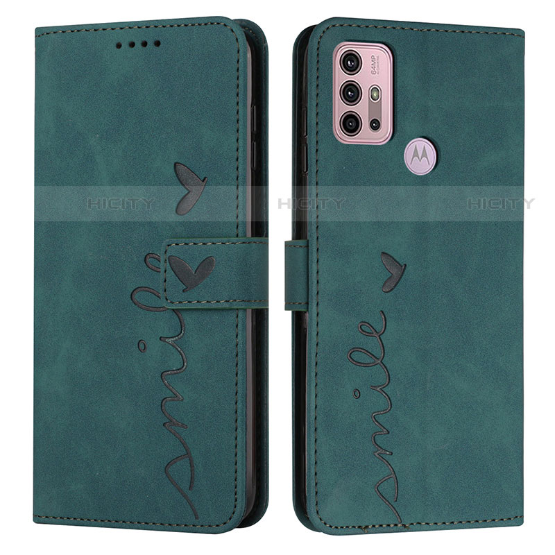 Funda de Cuero Cartera con Soporte Carcasa Y03X para Motorola Moto G20