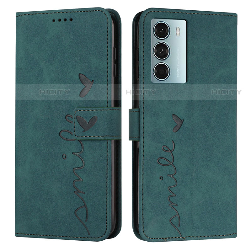 Funda de Cuero Cartera con Soporte Carcasa Y03X para Motorola Moto G200 5G