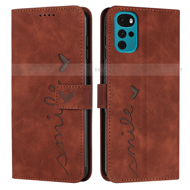 Funda de Cuero Cartera con Soporte Carcasa Y03X para Motorola Moto G22