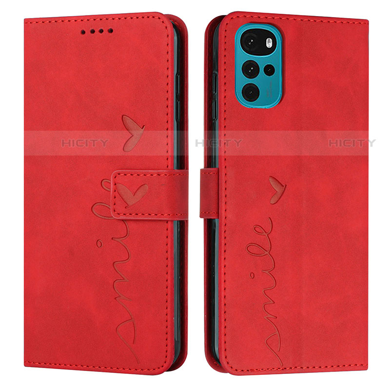 Funda de Cuero Cartera con Soporte Carcasa Y03X para Motorola Moto G22