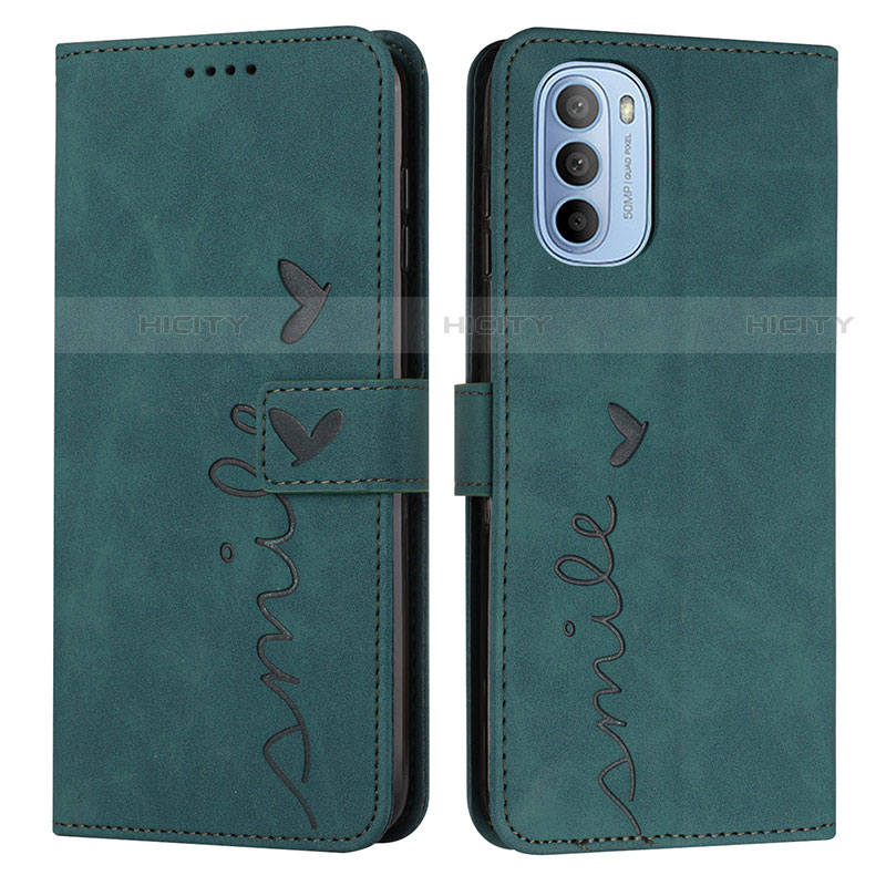 Funda de Cuero Cartera con Soporte Carcasa Y03X para Motorola Moto G41