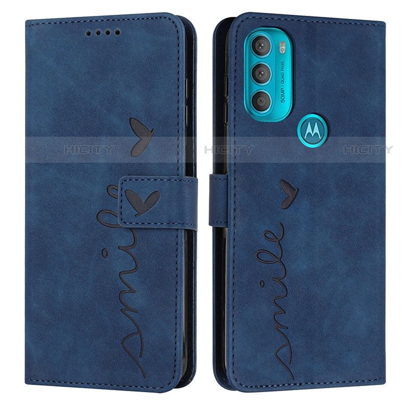 Funda de Cuero Cartera con Soporte Carcasa Y03X para Motorola Moto G71 5G