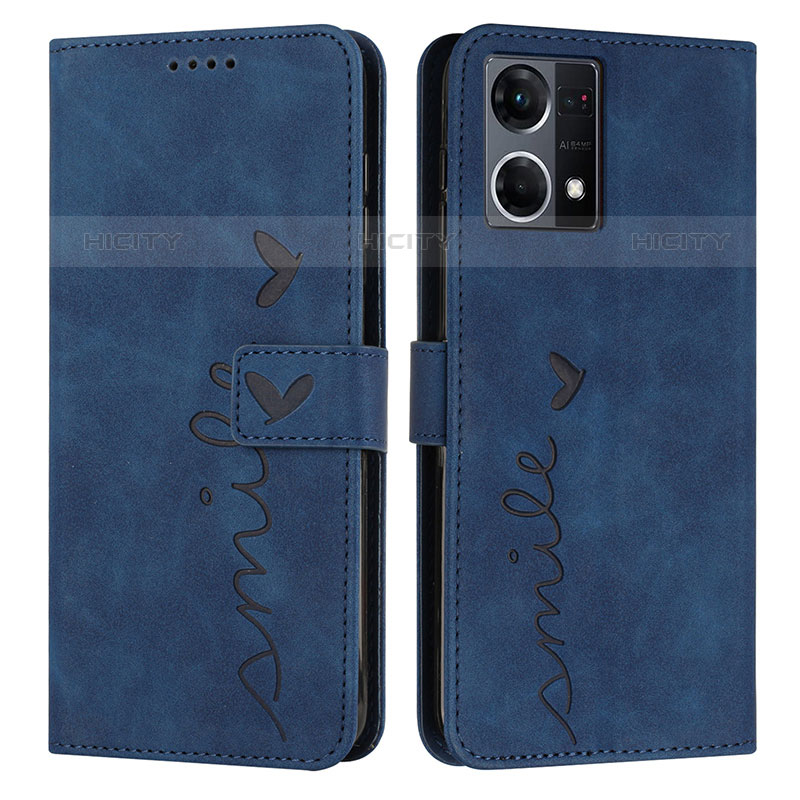 Funda de Cuero Cartera con Soporte Carcasa Y03X para Oppo F21 Pro 4G