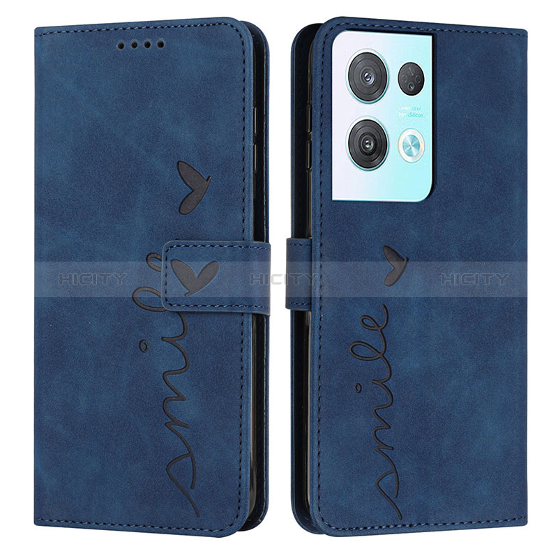 Funda de Cuero Cartera con Soporte Carcasa Y03X para Oppo Reno9 Pro+ Plus 5G