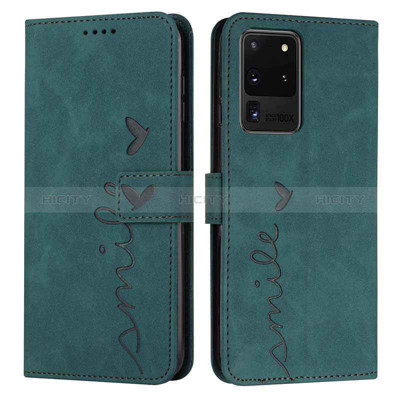 Funda de Cuero Cartera con Soporte Carcasa Y03X para Samsung Galaxy S20 Ultra