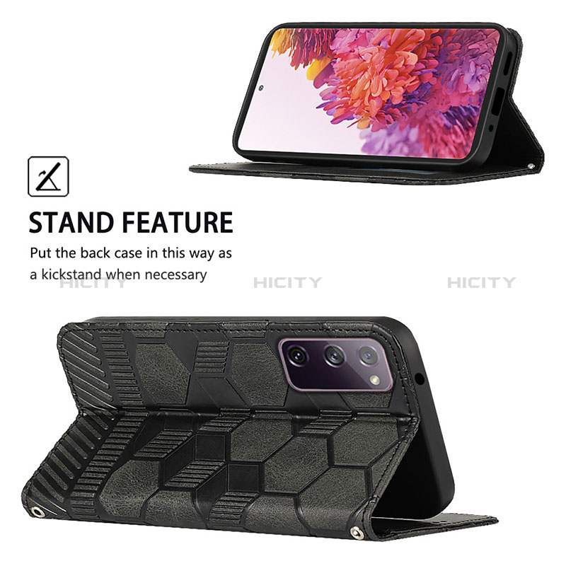 Funda de Cuero Cartera con Soporte Carcasa Y05B para Samsung Galaxy S20 FE (2022) 5G