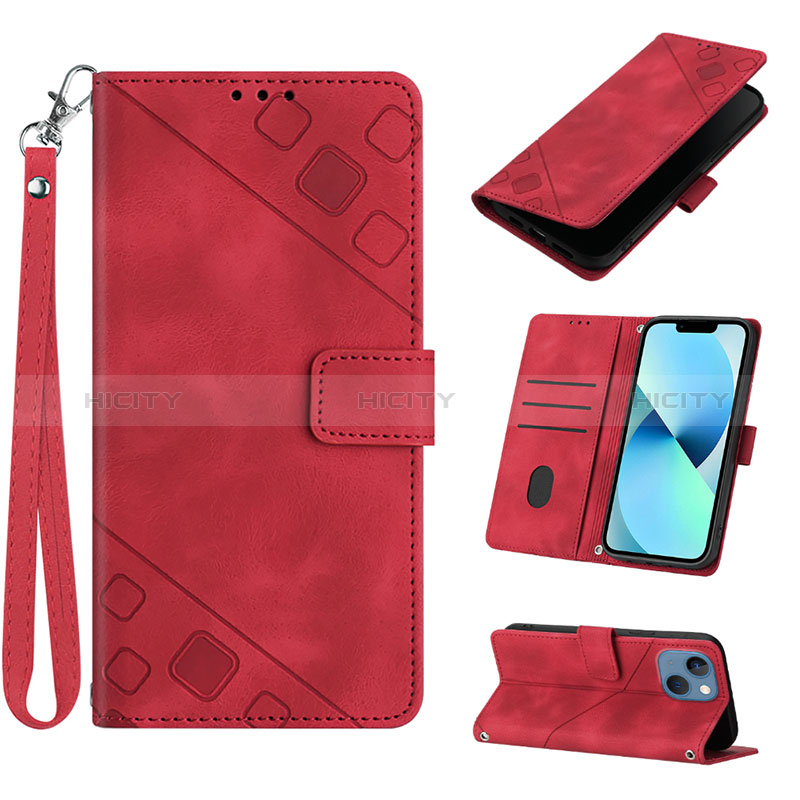 Funda de Cuero Cartera con Soporte Carcasa Y06B para Apple iPhone 14 Plus