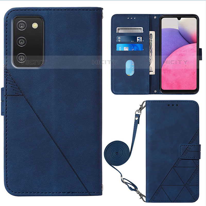 Funda de Cuero Cartera con Soporte Carcasa Y07B para Samsung Galaxy M02s