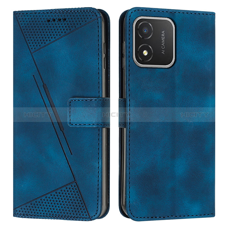 Funda de Cuero Cartera con Soporte Carcasa Y08X para Huawei Honor X5