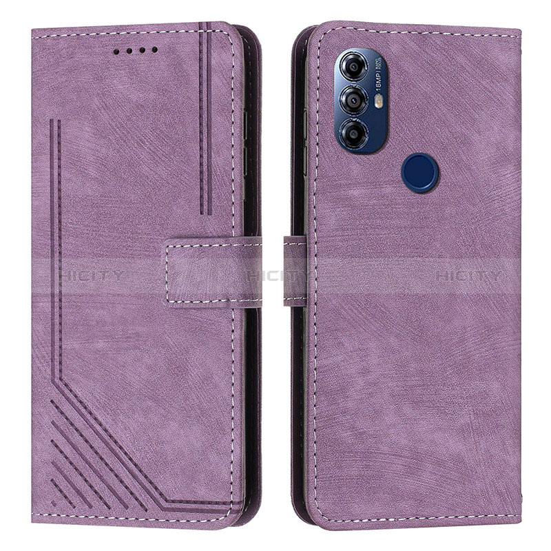 Funda de Cuero Cartera con Soporte Carcasa Y08X para Motorola Moto G Power (2022)