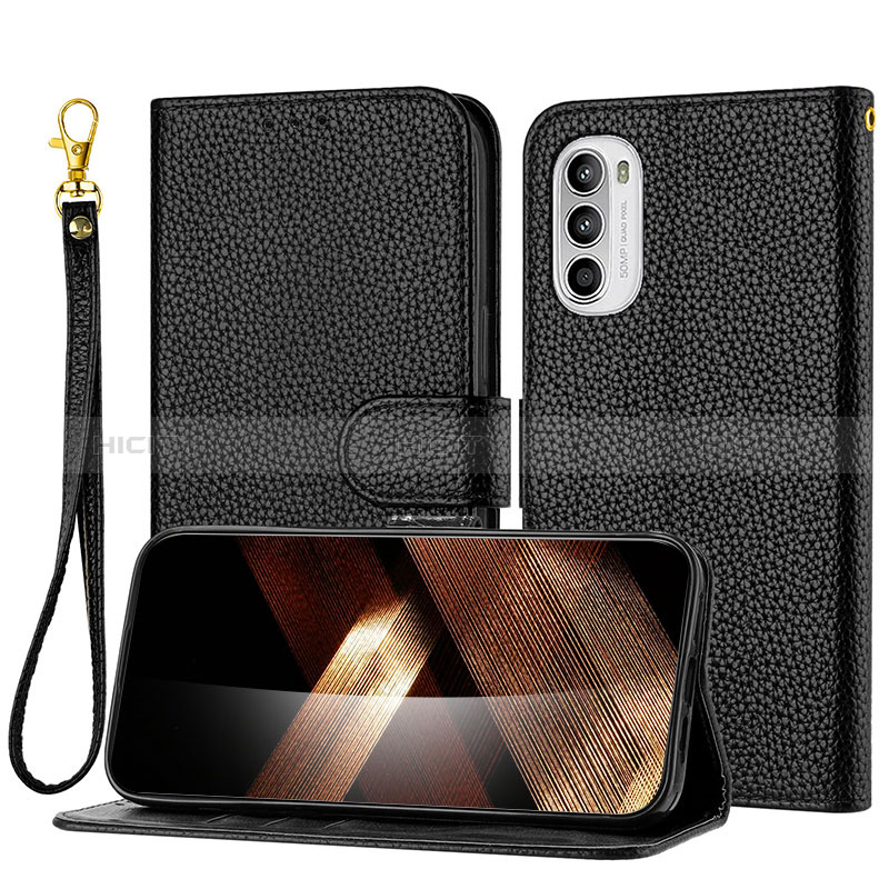 Funda de Cuero Cartera con Soporte Carcasa Y09X para Motorola Moto G82 5G