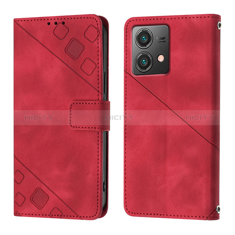 Funda de Cuero Cartera con Soporte Carcasa YB1 para Motorola Moto