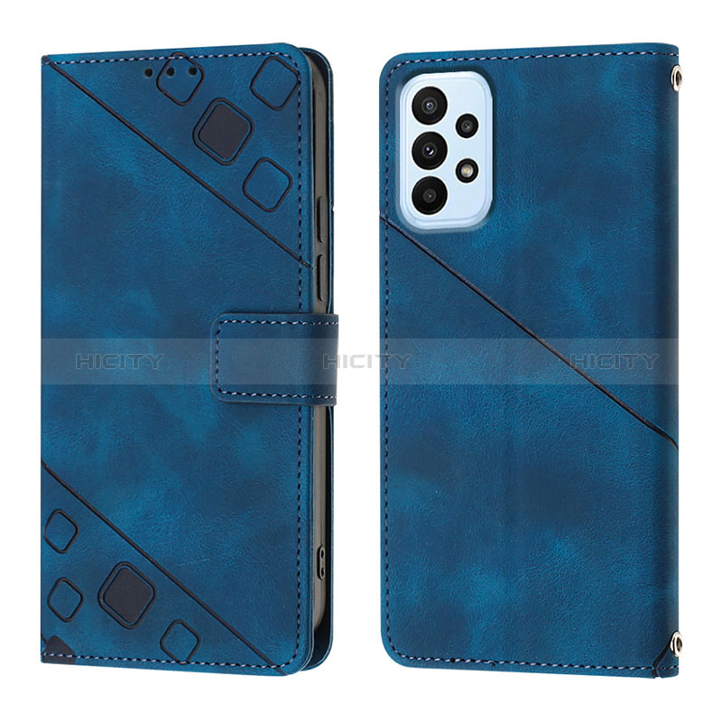 Funda de Cuero Cartera con Soporte Carcasa YB1 para Samsung Galaxy A73 5G