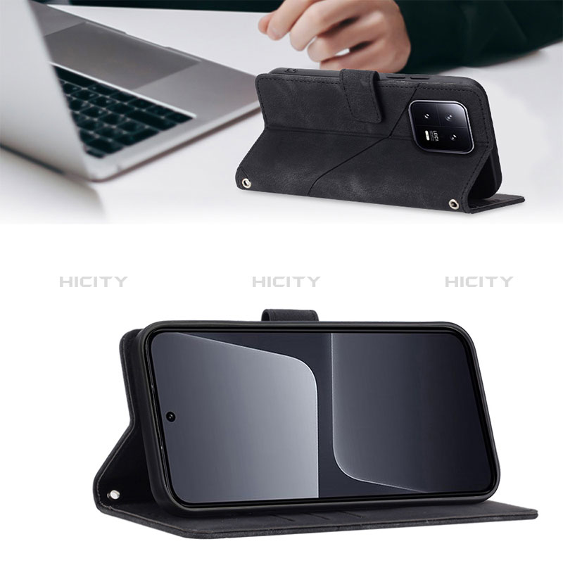 Funda de Cuero Cartera con Soporte Carcasa YB1 para Xiaomi Mi 13 Pro 5G