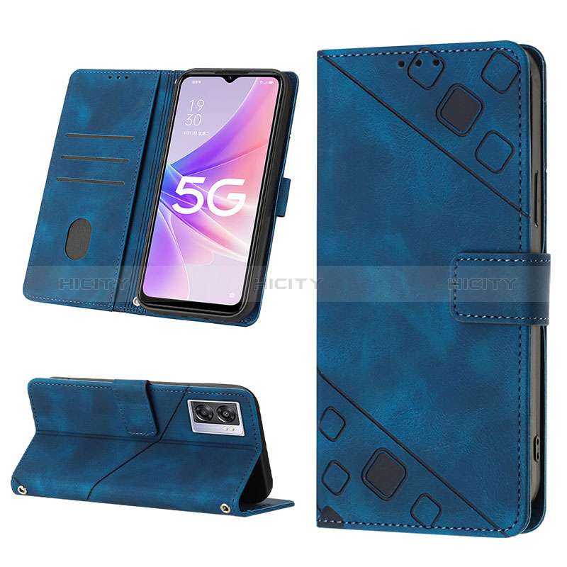 Funda de Cuero Cartera con Soporte Carcasa YB2 para Realme V23 5G