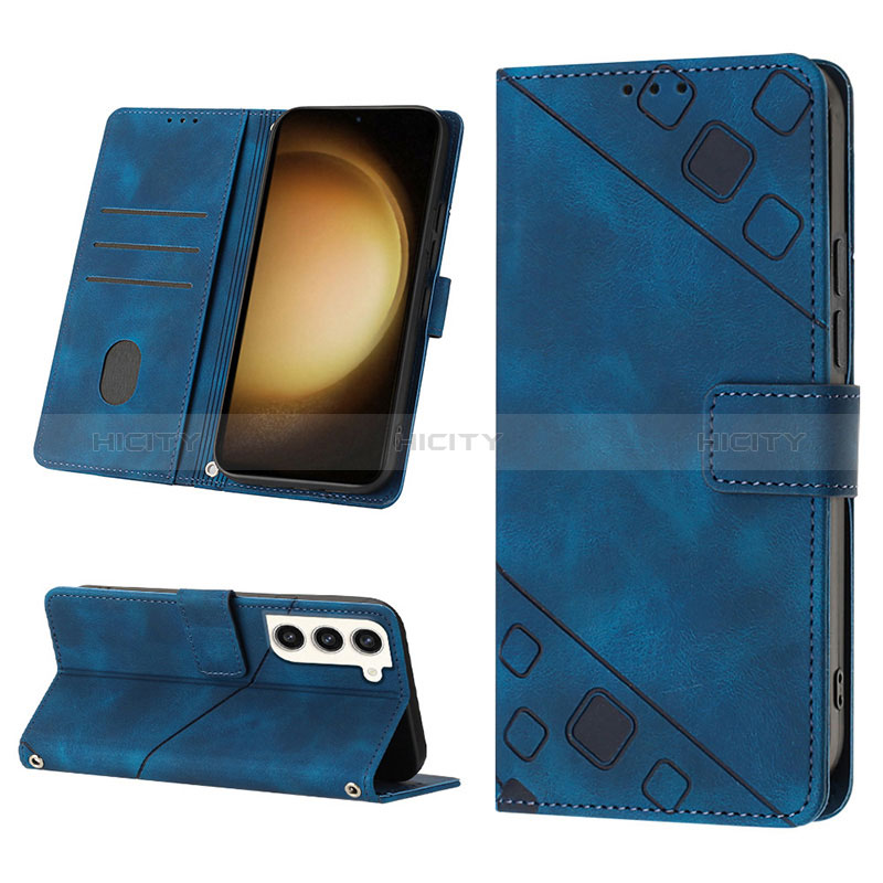 Funda de Cuero Cartera con Soporte Carcasa YB2 para Samsung Galaxy S23 Plus 5G