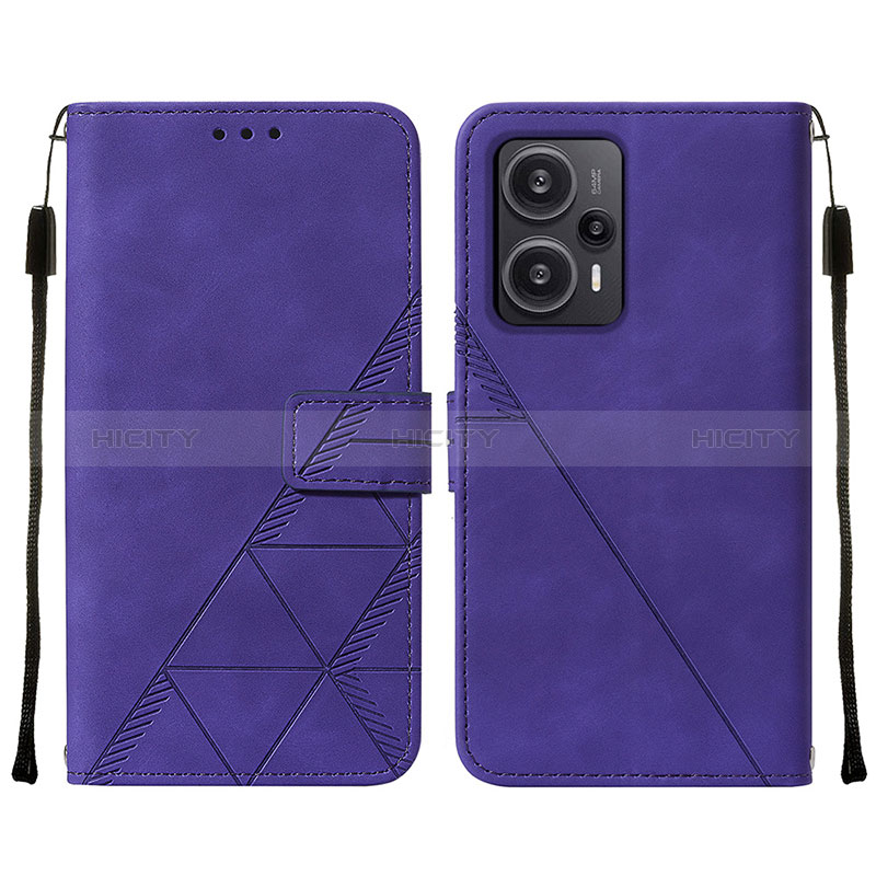 Funda de Cuero Cartera con Soporte Carcasa YB2 para Xiaomi Poco F5 5G