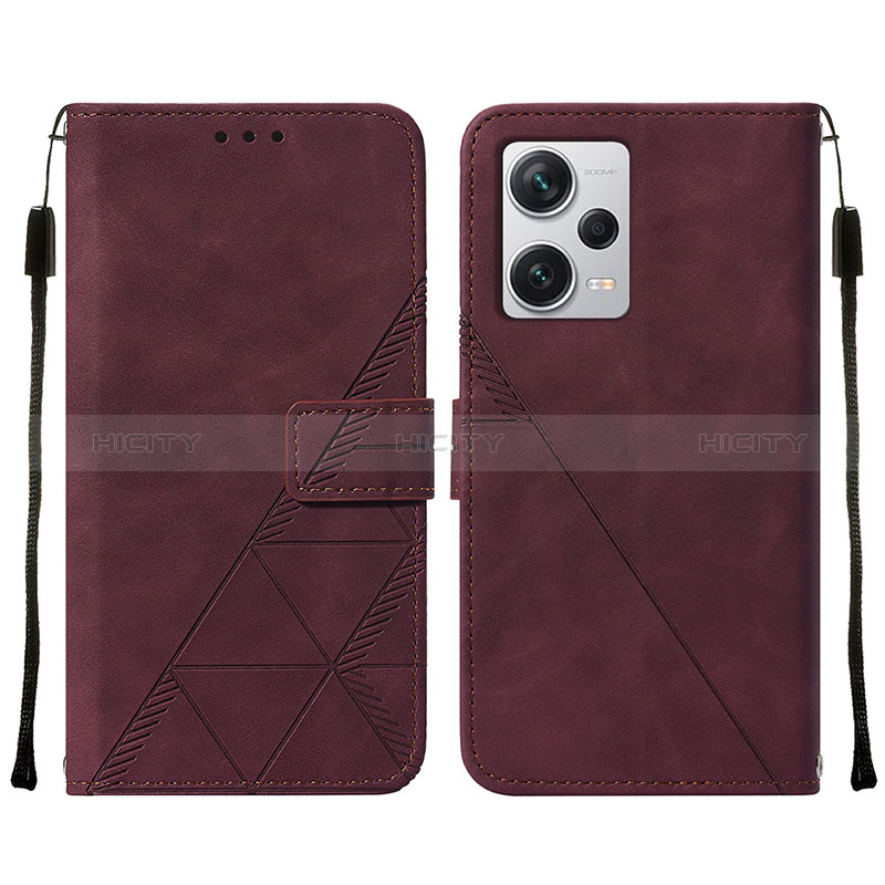 Funda de Cuero Cartera con Soporte Carcasa YB2 para Xiaomi Redmi Note 12 Explorer